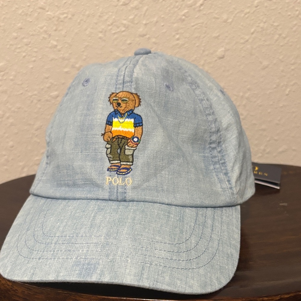 Ralph Lauren Light Blue Polo Cap